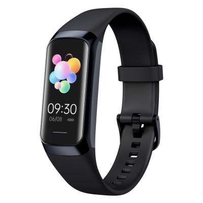 China New C60 Touch Screen Band 1.1 Inch AMOLED Touch Screen Heart Rate Blood Pressure Oxygen Body Temperature Sports Fitness Smart Wristband for sale