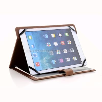 China Custom Universal PU Padfolio Leather Case For iPad for sale