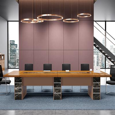 China Modern Hot Sale Modern Luxury Office Furniture Conference Poker Wooden Table for sale