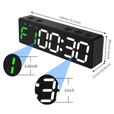 China Indoor Rechargeable Timer LED Sports Timer Clock For Sports Countdown Timer Electronic Manufacture for sale