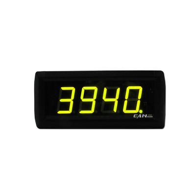 China Ganxin 1.8Inch 4Digits Indoor Countdown Count Up Aluminum Counter Led Digital Wall Mounted Counter for sale