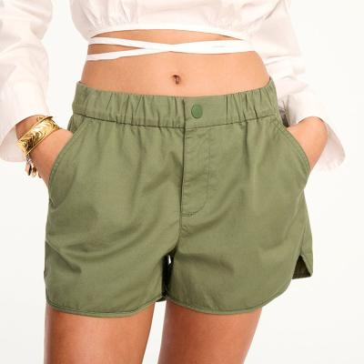 China 2022 Anti-wrinkle summer can be cheap popular stylish simple shorts customized ladies casual loose shorts girl shorts for sale