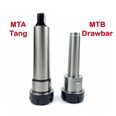 China Factory ER 25 32 Bushing Chuck Holder Drawbar Arbor Thread TA B 1/2/3/4 40 UMs Morse Taper for sale