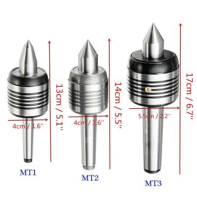 China Factory Taper Taper Tool MT1 MT2 MT3 Live Center Rotating Center Morse 1, 2, 3 for sale