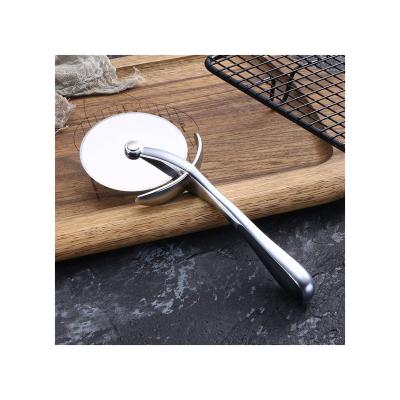 China Factory Wholesale Stainless Steel Design Your Own Pizza Cutter Wheel with Anti-slip Handle for sale