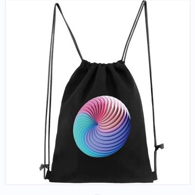 China Custom Logo Stylish New Design Multi-Functional Logo Sports Gym Drawstring Nylon Drawstring Bag 2023 Best Price Promotional Gift Bags Backpack for sale