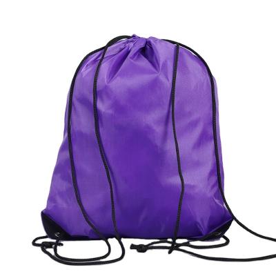 China Custom Promotional Multifunctional Gift Mesh Drawstring Bag Cheap Polyester Sports String Bag Waterproof for sale