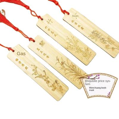 China Plain cute cheap wooden bookmarks custom sublimation bookmarks blank with tassels for sale