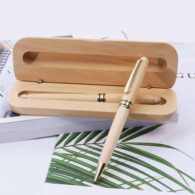 China Chinese Manufacturer Wooden Pen Gift Pen Set Wooden Pen With Wooden Box Agriculture for sale