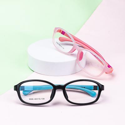 China For Kids TR Reading Glasses Optical Glasses Frames Colored Options For Kids Glasses for sale