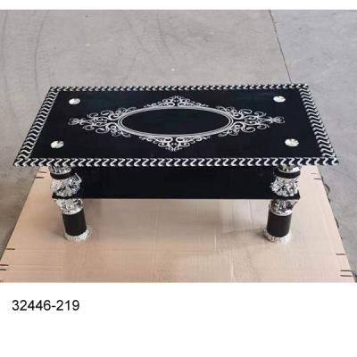 China 32446-219 modern cheaper glass coffee table for sale