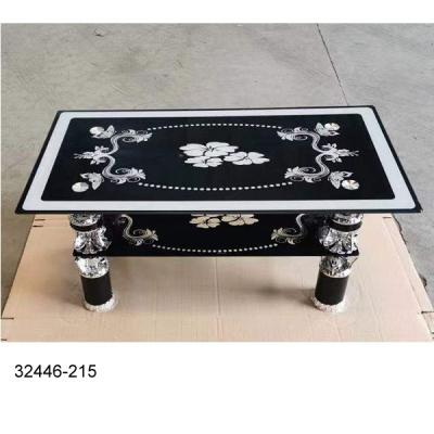 China 32446-215 modern cheap glass coffee table for sale