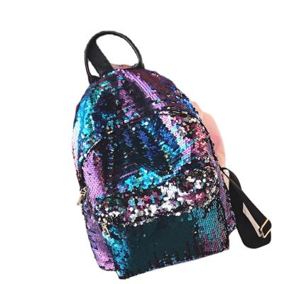 China Waterproof Korean Fashion Girls Style Simple Sequins Street Strolls Ladies Tote Bags for sale