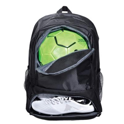 China Waterproof Lightweight Outdoor Waterproof Sports Backpack With Ball Pocket Soccer Backpack for sale