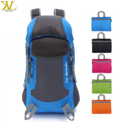 China China Wholesale Waterproof Foldable Outdoor Adventure Mountain Hiking Backpack for sale