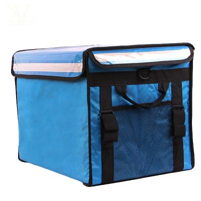 China Waterproof Custom Chinese Motorcycle Take Away Insulated Bag Containers Food Delivery Box for sale