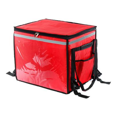 China Waterproof Chinese take out motorcycles incubator box hot food home delivery backpack for sale