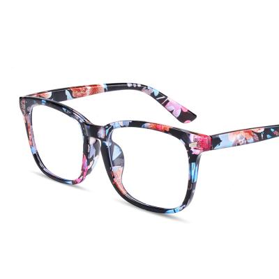 China For reading glasses 2022 wholesale square plastic frame read unisex frame 5010 anti blue light glasses glasses frame for sale