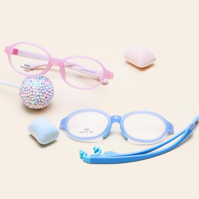 China For TR90 reading glass removable anti skidding children anti blue streak read glass sports kids blue light eyewear 19001 for sale