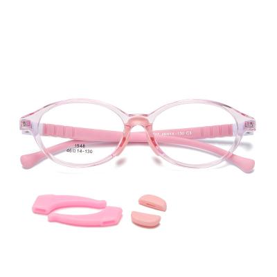 China New Design TR90 1948 Silicone Blue Light Proof Kids Glasses Tend To Protect Antiblue Glasses For Kids for sale