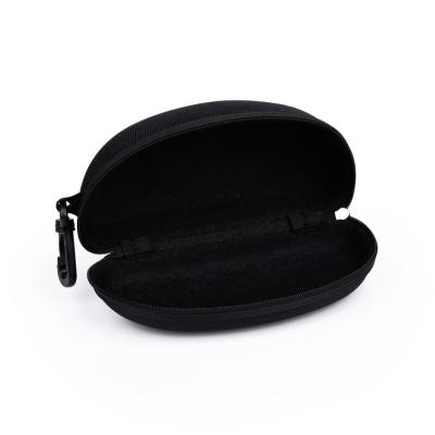 China Glass Case OEM ODM Sunglasses Case Bag Black Zipper Compression Case for sale