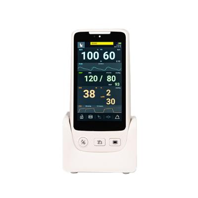 China Hot Selling High Quality Veterinary Handheld Small and Medium Size Animal Vital Signs Monitor with 5 Inch Touch Screen for sale