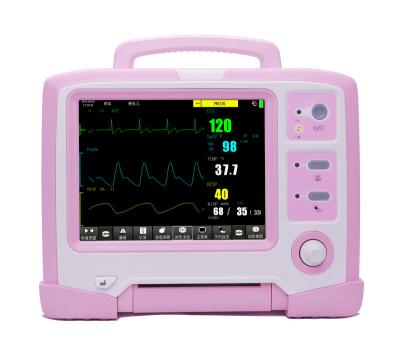 China Newborns 8.4inch LCD Medical Equipment Multi Parameter Base Standard Patient Monitor for sale