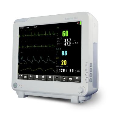 China Adults Vital Sign Patient Monitor CE ISO Marked 12.1 Inch Modular Patient Monitor for sale