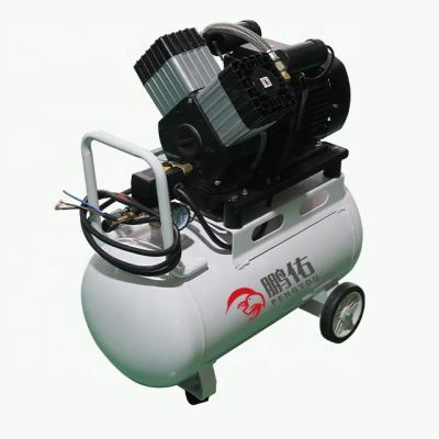 China 50l PY 55D-2V Oil Free Piston Oil Free Air Compressor For Dental Lab And Other Clean Air Applications for sale