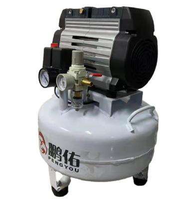 China Dental Medical Silent Oil Free 24L Air Compressor Lubricated , Oilless Compressor for sale