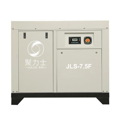 China Best Low Cost Lubricated 380V 50HZ 13Bar 7.5KW 10HP 1M3/Min Silent Screw Air Compressors for sale