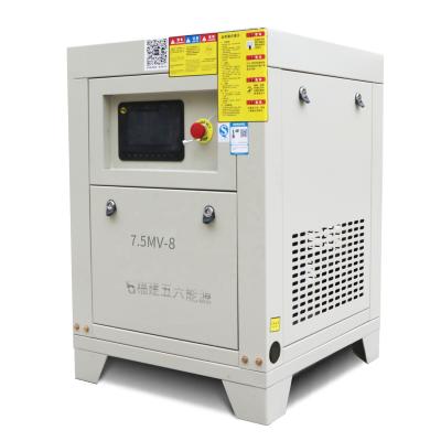 China VSD 3Phase Lubricated Direct Drive 7.5KW 10HP Electric Screw Permanent Magnet Air Compressor for sale