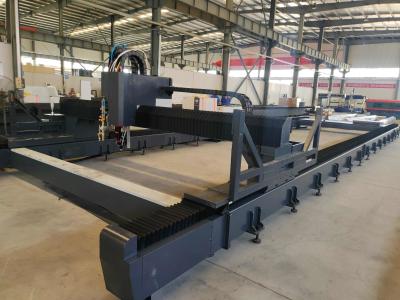 China CNC Fiber Gantry Laser Cutting Machine Ground Rail Type IP54 for sale