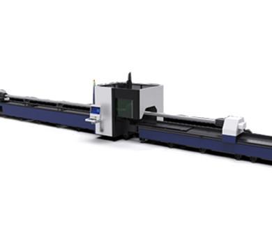 China Three chuck heavy duty tube laser cutting machine 3000w - 6000w cut holes for sale