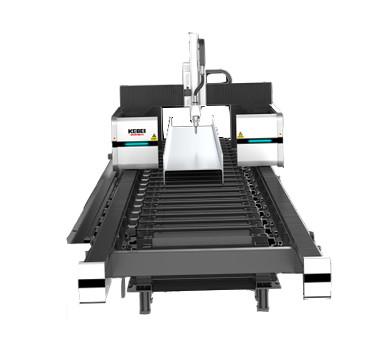 China Automatic CNC H Beam Gantry Composite Steel Laser Cutting Machine with 12kw and 20kw for sale