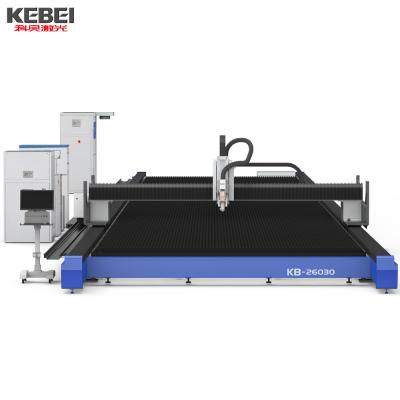 China Bochu Control System Sheet Metal Laser Cutting Machines with 80m/min Max. Cutting Speed and ±0.03mm Positioning Accuracy for sale