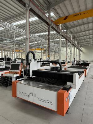 China Advanced Fiber Laser Metal Cutting Machine with High Acceleration and Power Range for sale