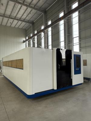 China Metal Fabrication Metal Cutting Laser Machine with Enclosed Protective Cover and Cutting Speed 0-40m/min for sale