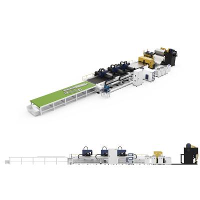 China 7500mm*1700mm Processing Width Multi Beam Winding Laser Machine with Water Cooling and ±0.03mm Positioning Accuracy for sale