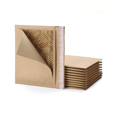 China Brown Honeycomb Shopping Paper Bag Cheap Shock Resistance Price Kraft Paper for sale