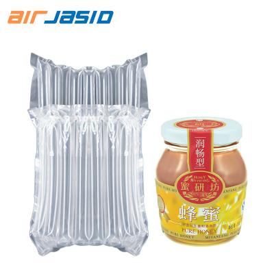 China PE+PA (nylon) a small bottle of honey air column bag express packing protective pad bubble bag inflatable cushion bag wholesale for sale