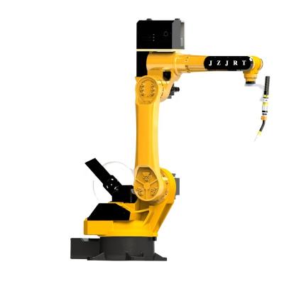 China Machinery Repair Shops 6 Axis MIG Welding Robot Range 1450mm With Power Source MEGMEET Welding Robot Transfer Machine JZJ06C-200 300kg, 300kg 380V for sale