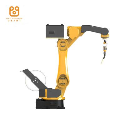 China Mini Arm Programmable Servo 6 Axis Servo 6 Axis Industrial Robot 6 Axis CNC Paint Sprayer Machinery Repair Shops Top Transfer Welding Robot for sale