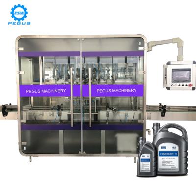 China Automatic Food Engine Oil Filling Equipment For 1-5L Plastic Bottle for sale