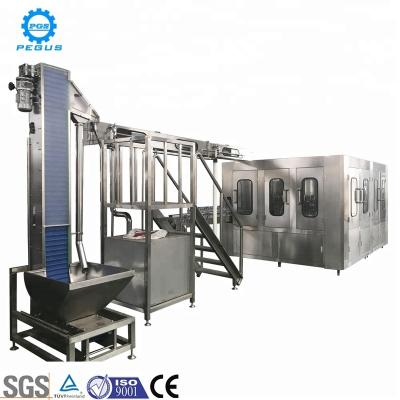 China Small capacity monoblock 3-in-1 beverage carbonated beverage filling machine for PET bottle for sale