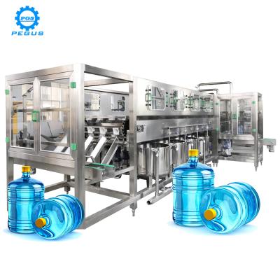 China High Quality 1200BPH Beverage 5 Gallon Barrel Water Filling Machine for sale