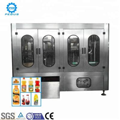 China Automatic Food Apple Juice Bottling Equipment For PET Bottle Filling Machine for sale