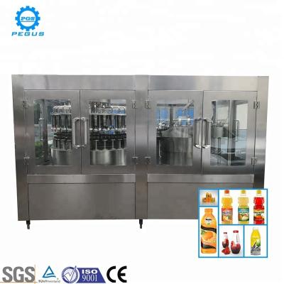 China RCGF 24-24-8 Food Orange Juice Machine For PET Bottle Juice Filling Plant for sale