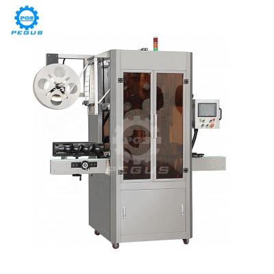 China Hot Automatic PVC Food Sleeve Bottle Shrink Labeling Machine for sale