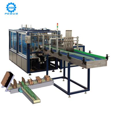 China Beer Canned Cardboard Box Beverage Wrap Around Packer For Beer Filling Production Line for sale